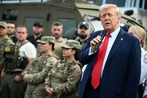 Trump mobilizing up to 1,700 National Guard troops in 19 states in crime crackdown