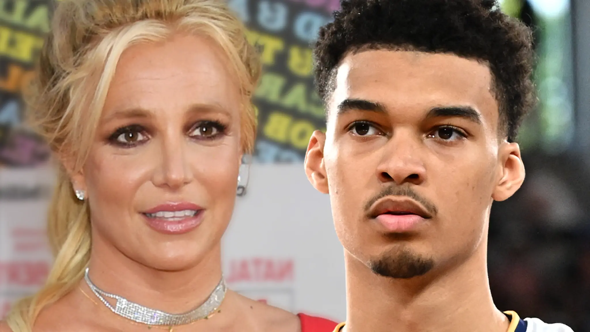 Britney Spears Slapped in Face by NBA Star Victor Wembanyama Security