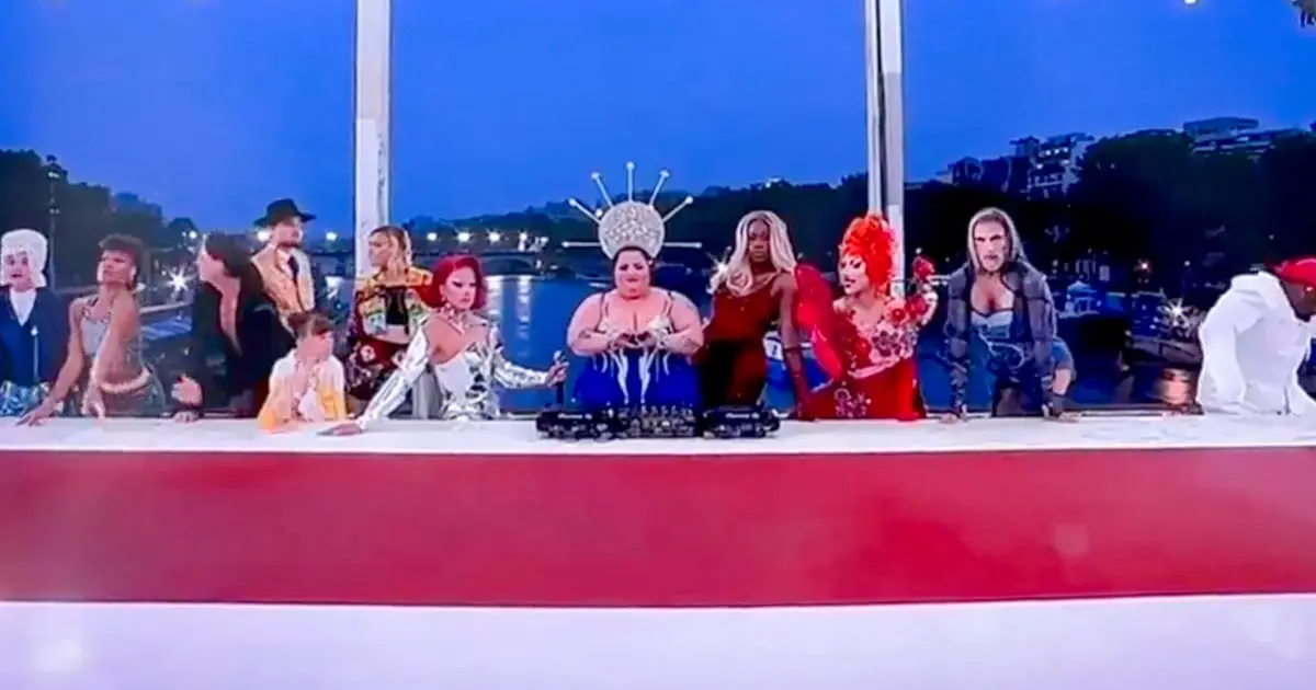 Olympic opening ceremony drag performance resembling Last Supper rankles conservatives