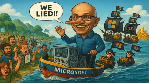 GitHub’s Fall: Microsoft’s AI Takeover, Developer Betrayal, and the Next Fight for Digital Sovereignty