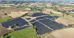 One of the UK's largest solar farms is now online and can power 20,000 homes