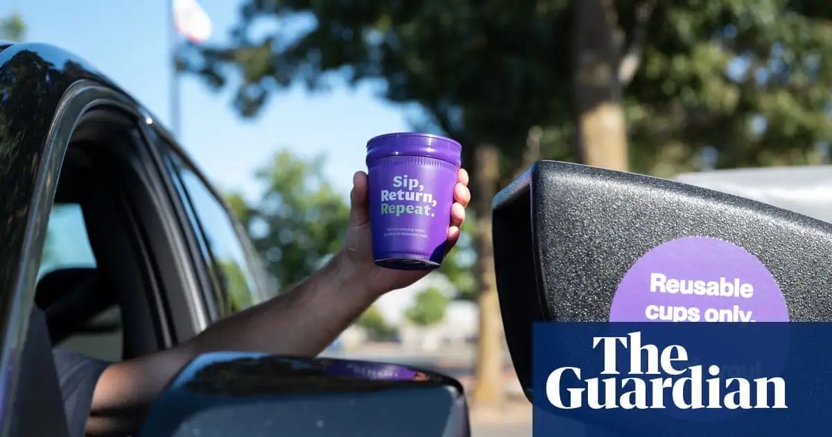 ‘Sip, return, repeat’: US city tackles throwaway cup culture with first-of-its-kind system