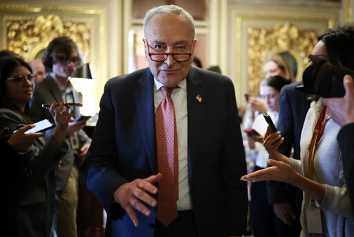 Schumer says he'll vote to advance GOP funding bill on eve of shutdown