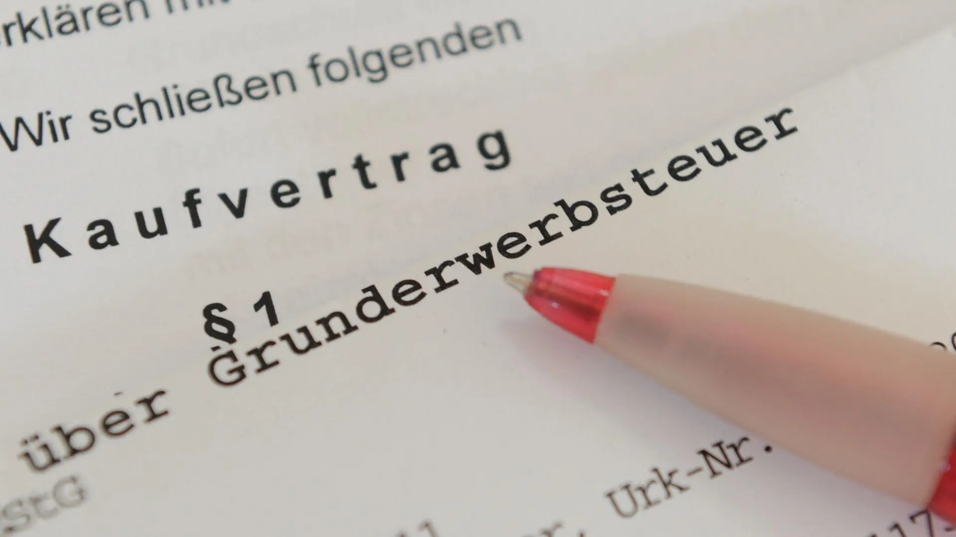 Immobilien - Bericht: Bund und Länder prüfen radikale Reform der Grunderwerbsteuer