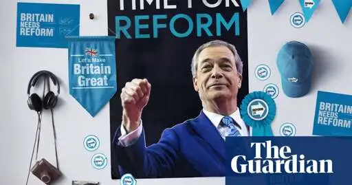 ‘Nigel Farage feels real’: why young British men are drawn to Reform