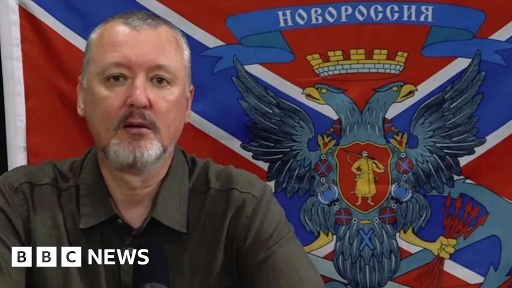 Russian hardline Putin critic and commander Strelkov detained