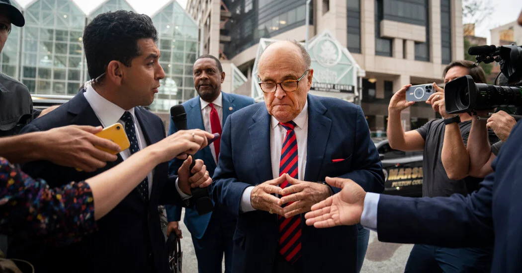 Giuliani Concedes He Made False Statements About Georgia Election Workers