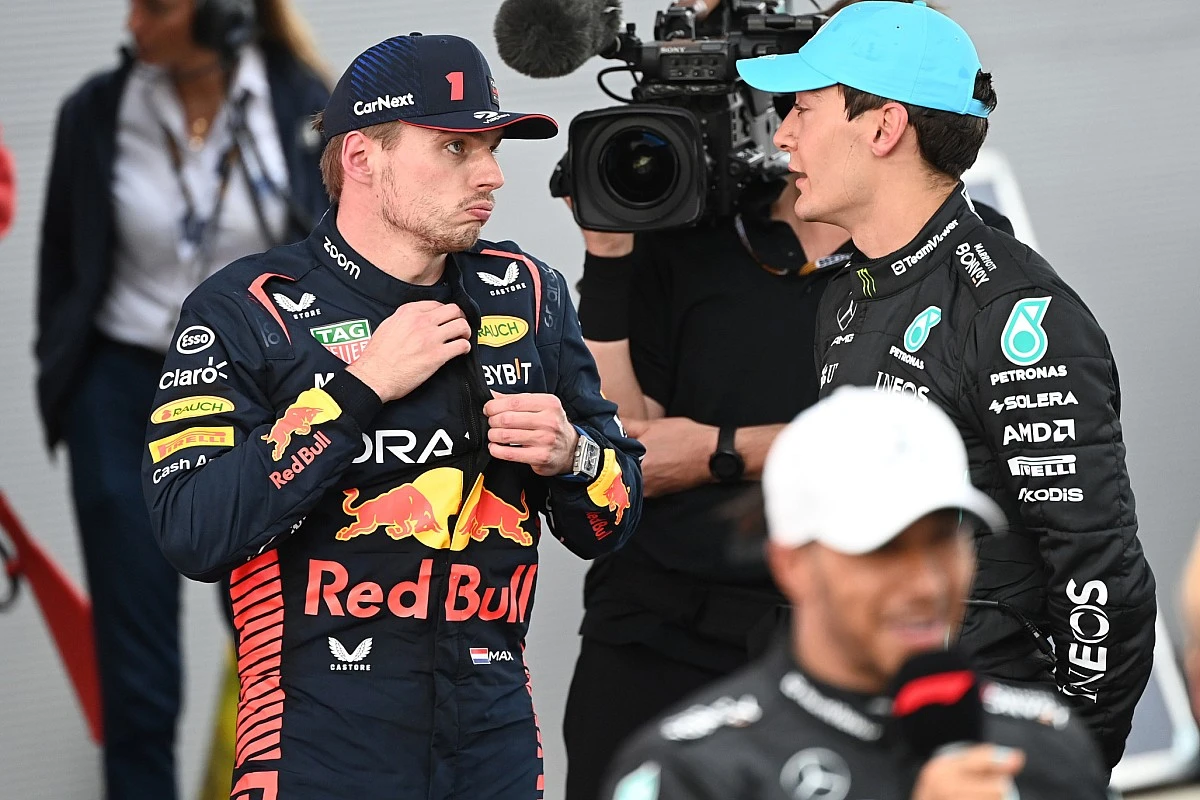 Russell: Verstappen &quot;less aggressive than ever&quot; in F1 2023