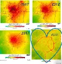 Paris air quality 2007-2023