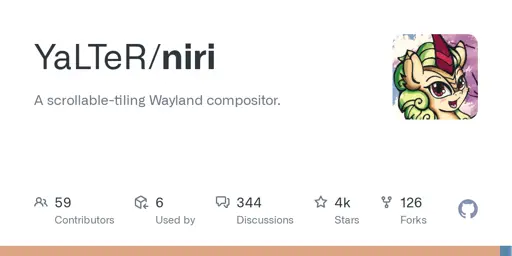 GitHub - YaLTeR/niri: A scrollable-tiling Wayland compositor.