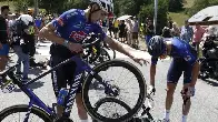 Tour de France 2023: Fan causes crash on stage 15 while taking selfie