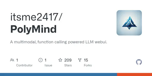 GitHub - itsme2417/PolyMind: A multimodal, function calling powered LLM webui.