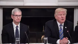 Trump Responds to Apple Keeping Diversity Policies