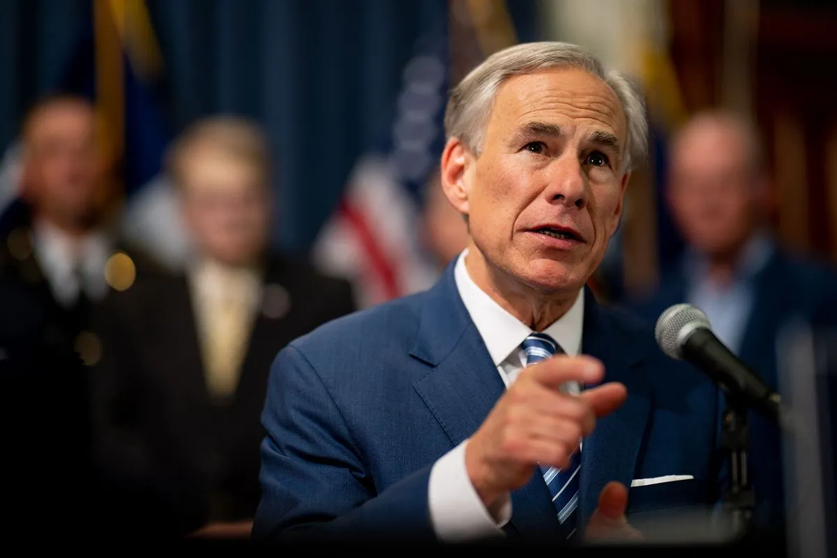 Lawsuit seeks to halt law signed by Greg Abbott banning water breaks