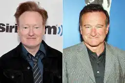 Conan O'Brien recalls Robin Williams' kindness after 'Tonight Show' exit