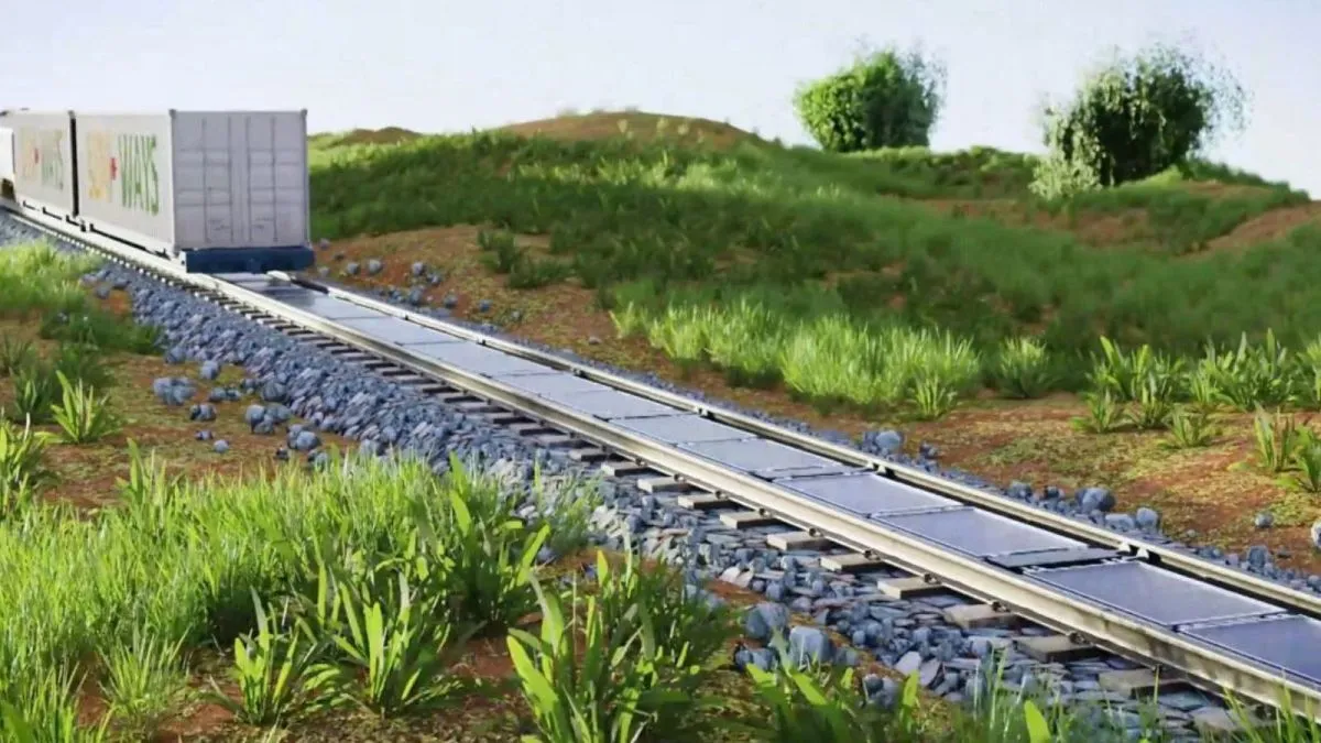 Solar panels will be rolled onto Swiss railway tracks ‘like a carpet’