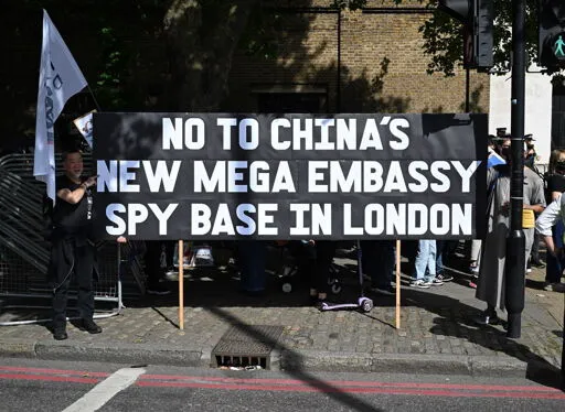 China’s London mega-embassy meets vast rejection