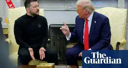 Zelenskyy and Trump meeting descends into heated argument in front of the press – video