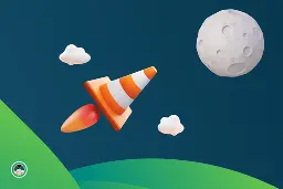 VLC Literally Reaches for the Moon to Mark its 20-Year Anniversary