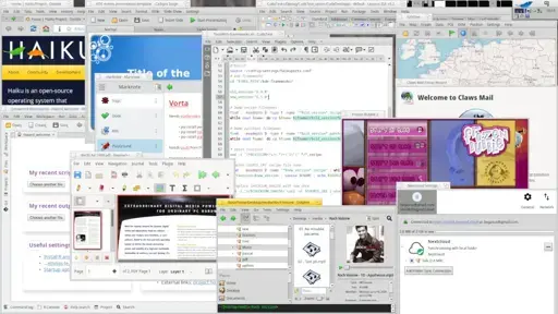BeOS-Inspired Haiku Has Been Tackling File-System Issues, Better Wacom Tablet Support