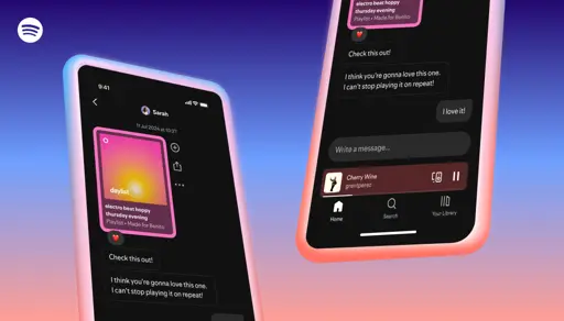 Introducing Messages, A New Way To Share What You Love on Spotify with Friends and Family — Spotify