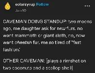 caveman joke