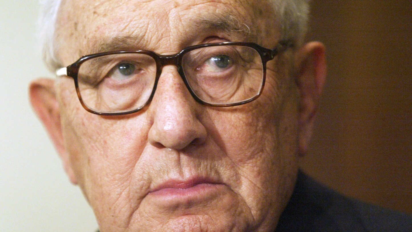 Henry Kissinger, secretary of state under Presidents Nixon and Ford, dies at 100