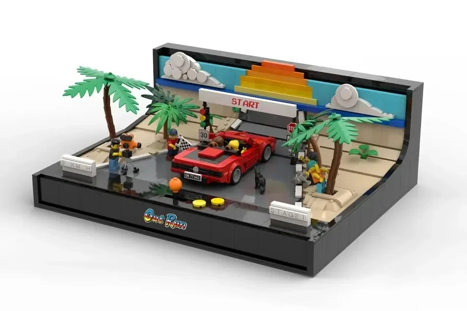 Support The Fan-Made OutRun Lego Kit on Lego Ideas