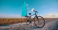 Retractable Sail Could Give Bikes A Boost Of Wind Power