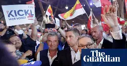 ‘This is the normalisation of racism’: apprehension at prospect of election success for Austria’s far right