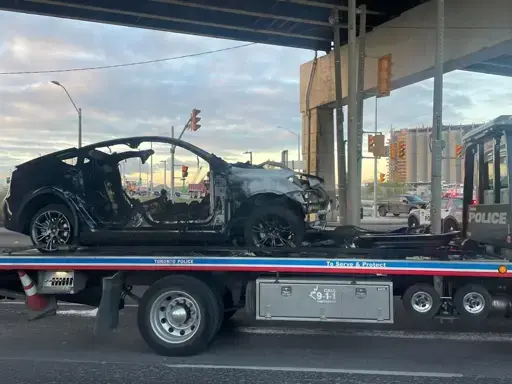 Four Dead In Fire As Tesla Doors Fail To Open After Crash