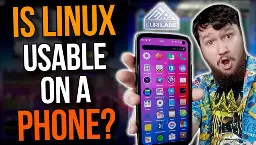 I Tried A Real Linux Smartphone, Its...