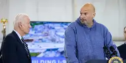 John Fetterman says he'll 'never understand' progressives who refuse to support Joe Biden