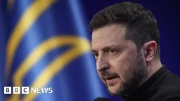 Zelensky willing to give up presidency in exchange for Ukraine Nato membership - BBC News