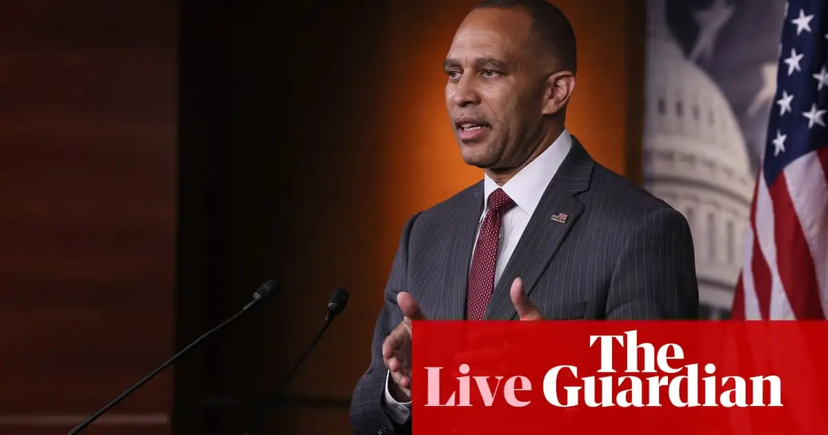 Hakeem Jeffries reportedly did not offer Biden his endorsement in private meeting – as it happened