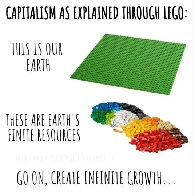 Capitalism explained through LEGO