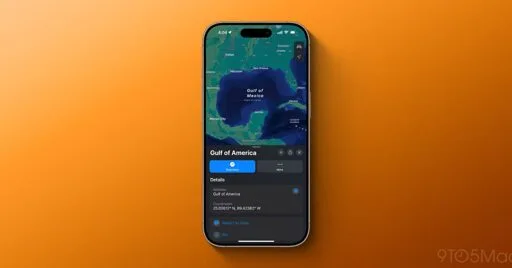Apple Maps now uses ‘Gulf of America’ name in US, will roll out globally soon - 9to5Mac