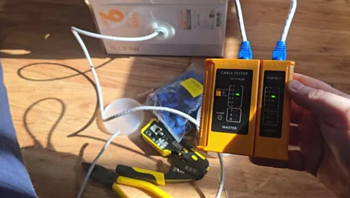 I made my first DIY Ethernet cable