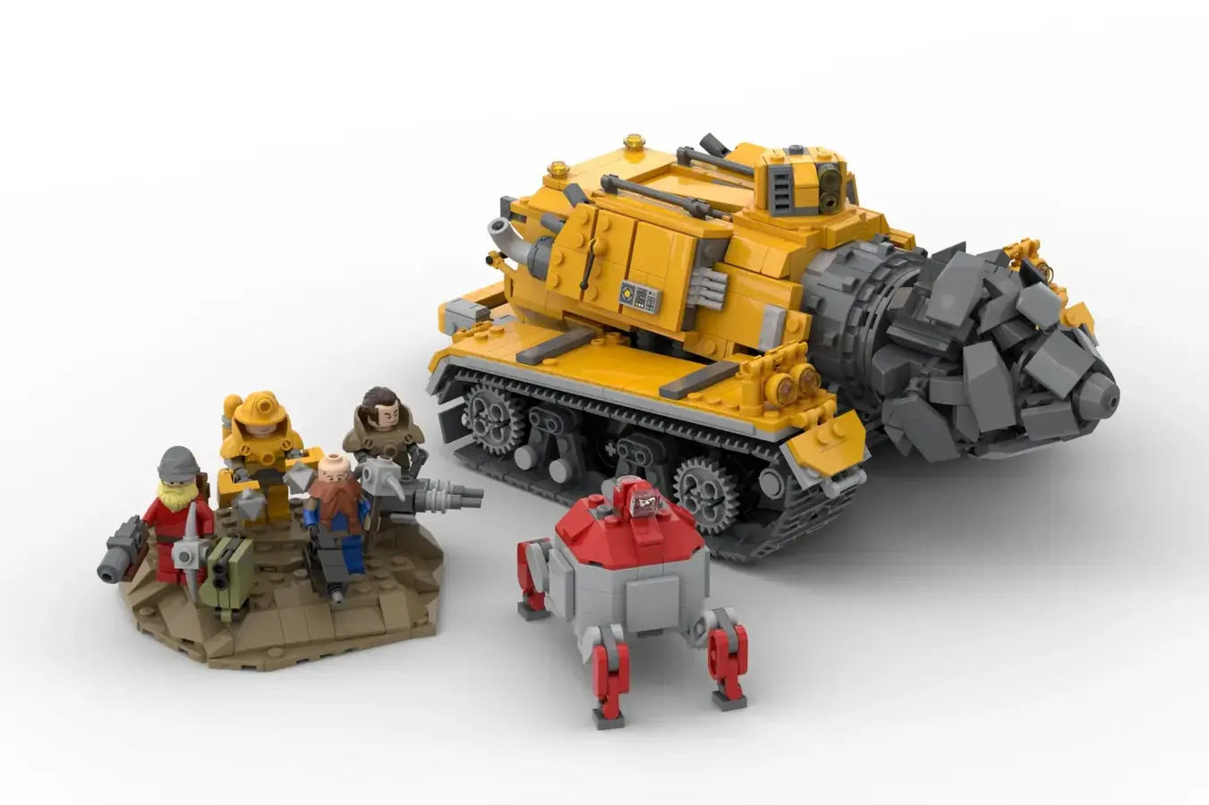 Deep Rock Galactic Drilldozer