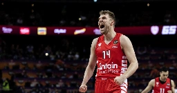 EuroLeague MVP Sasha Vezenkov, Kings Agree to 3-Year, $20M Contract