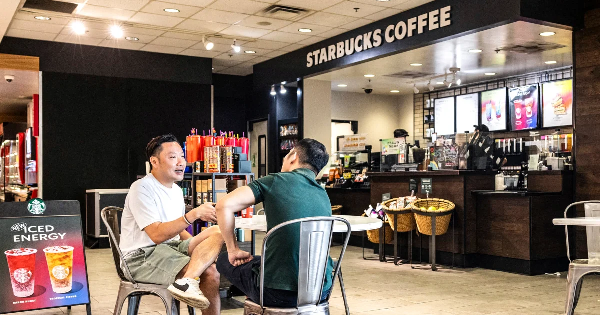 Starbucks is reeling as customers go elsewhere, sales decline