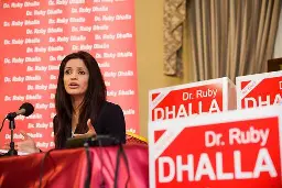 Liberal Party questions leadership candidate Ruby Dhalla over possible interference from India