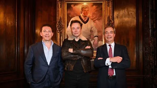 Elon Musk promotes the global fascist right