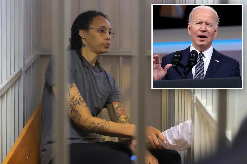 Biden condemns Russia sentencing Brittney Griner to 9 years in prison