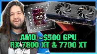 AMD RX 7700 XT &amp; RX 7800 XT GPU Specs, Price, &amp; Release Date (&amp; FSR3)