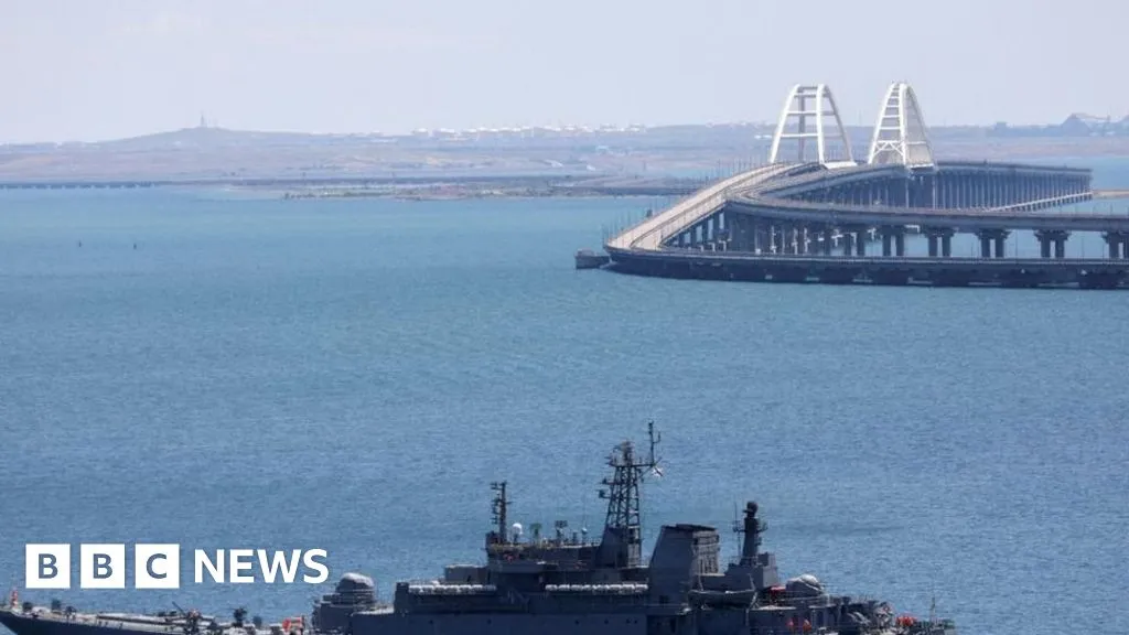 Crimea bridge closed after fuel depot hit - Russia