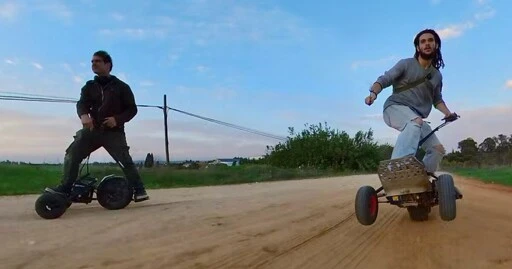 45-mph electric Gorilla board goes ape on rough terrain