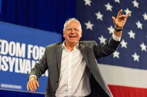 Tim Walz says he may run for president in 2028 despite failure of Harris campaign