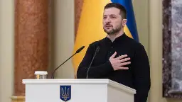 Volodymyr Zelenskyy offers to step down in exchange for peace and Ukraine’s Nato membership