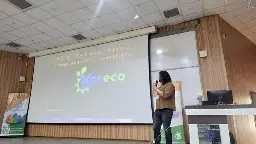 Speakers giving presentation about end of windows 10 campaign
